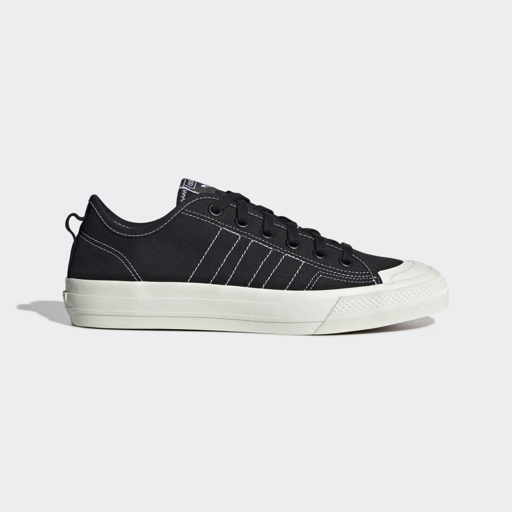 Originals Adidas Nizza RF Dama Romania - Negrii/Albi EE5599